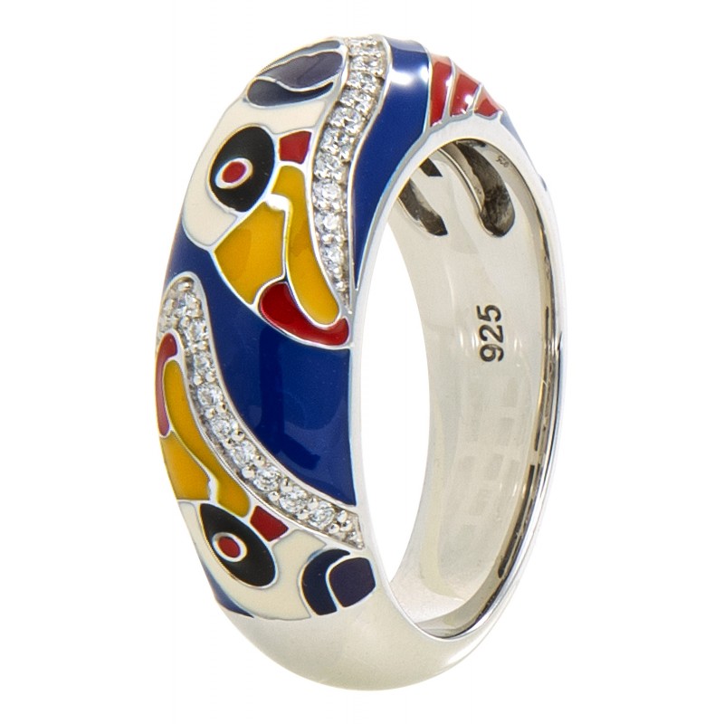 Bague argent Una Storia BG121244