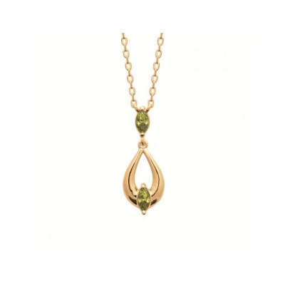 Collier Coque de Nacre Plaqué Or 750 PS 97421545