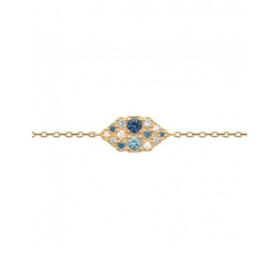Bracelet Coque de Nacre Plaqué Or 750 PS 97419818