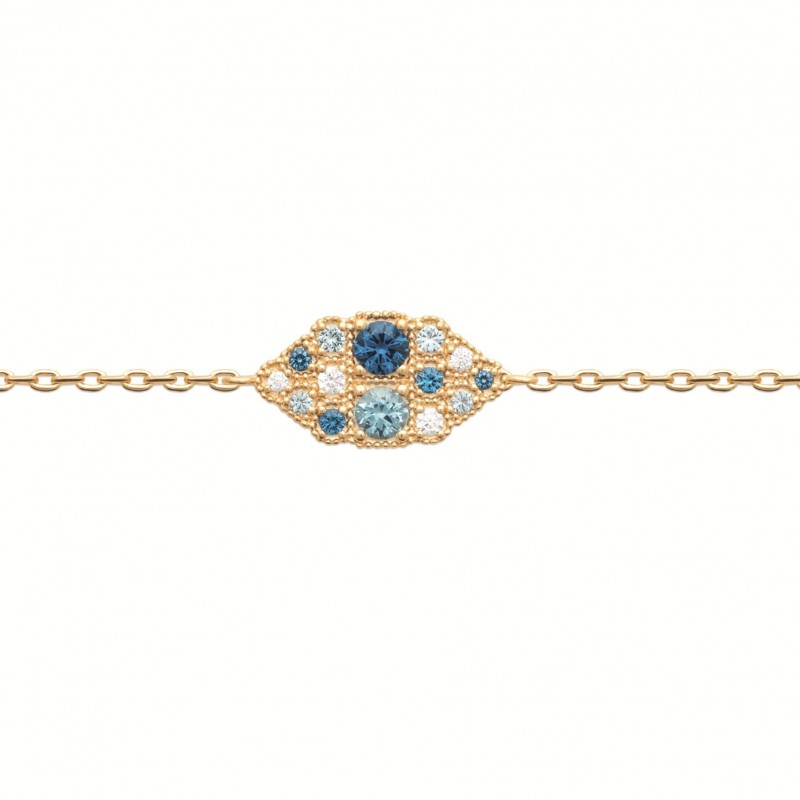Bracelet Coque de Nacre Plaqué Or 750 PS 97419818