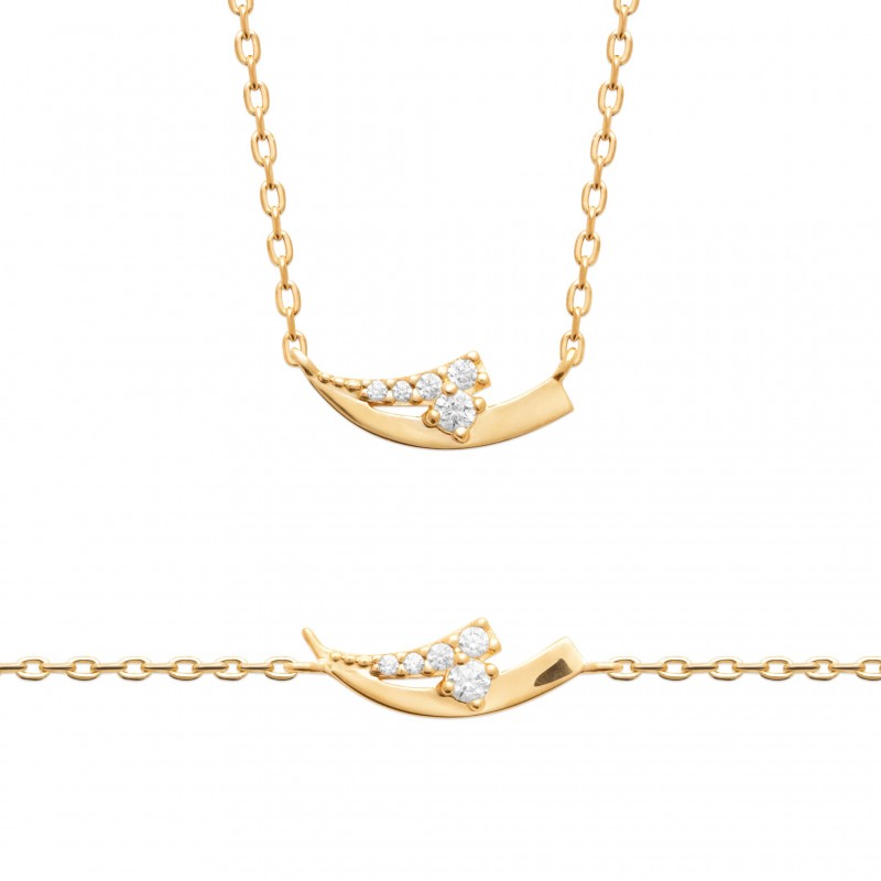 Collier Coque de Nacre Plaqué Or 750 97415645