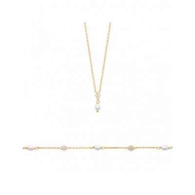 Bracelet Coque de Nacre Plaqué Or 750 97414918