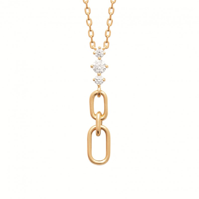 Collier Coque de Nacre Plaqué Or 750 97412645