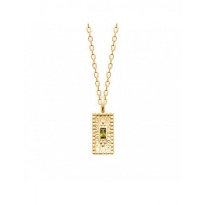 Collier Coque de Nacre Plaqué Or 750 PS 97408345