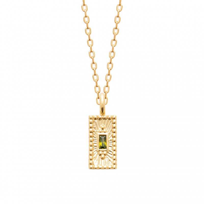 Collier Coque de Nacre Plaqué Or 750 PS 97408345