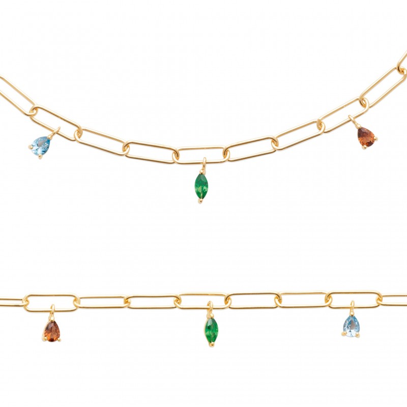 Collier Coque de Nacre Plaqué Or 750 PS 97392545
