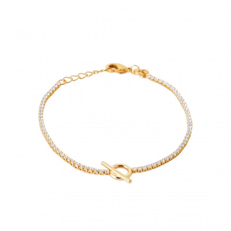 Bracelet Coque de Nacre Plaqué Or 750 97359418