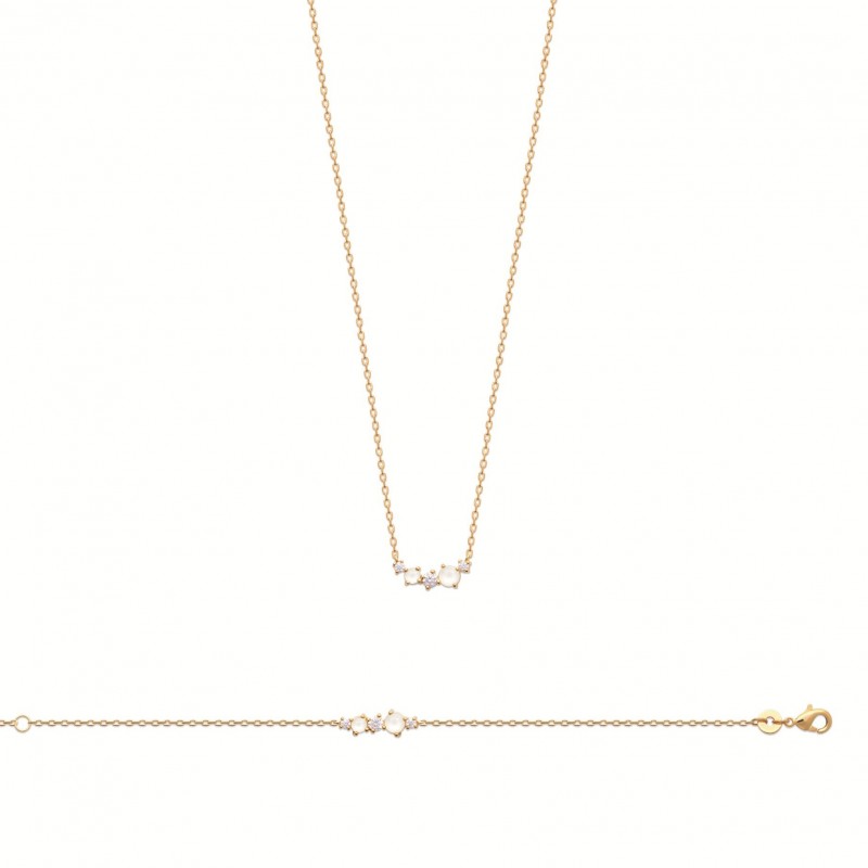 Collier Coque de Nacre Plaqué Or 750 97356545