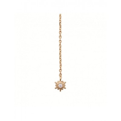 Collier Coque de Nacre Plaqué Or 750 et Oxydes de zirconium 97355045
