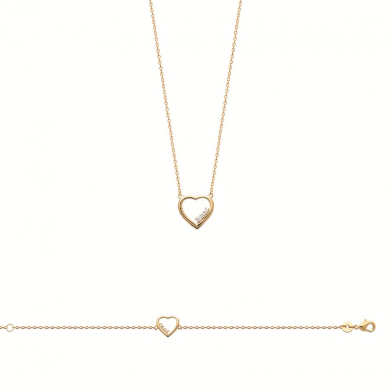Bracelet Coque de Nacre Plaqué Or 750 97132018