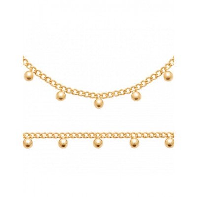 Bracelet Coque de Nacre Plaqué Or 750 92213118