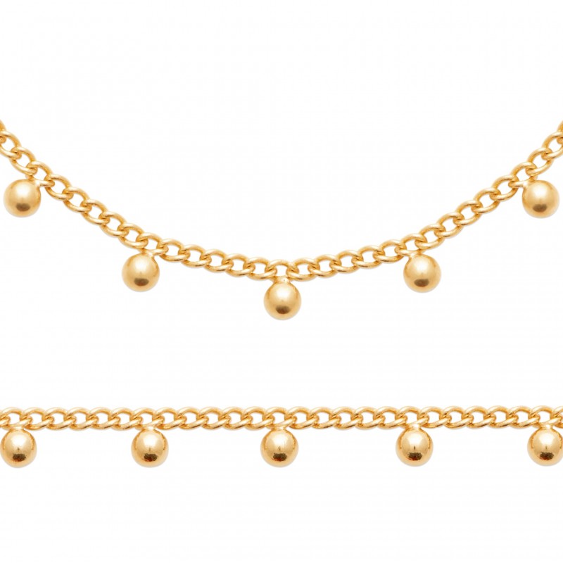 Bracelet Coque de Nacre Plaqué Or 750 92213118