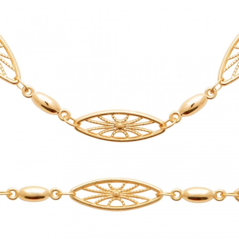 Bracelet Coque de Nacre Plaqué Or 750 92212919