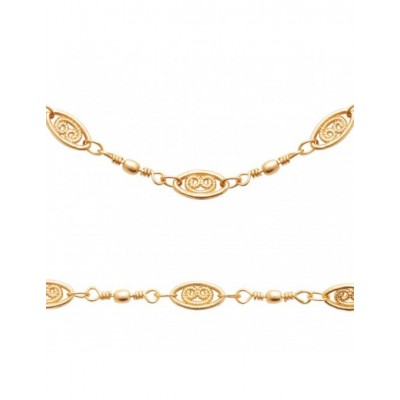Bracelet Coque de Nacre Plaqué Or 750 92212818