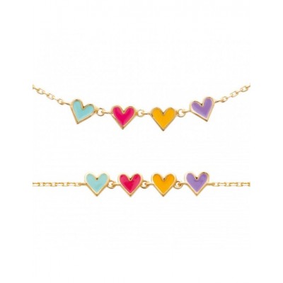 Bracelet Coque de Nacre Plaqué Or 750 laqué 92209616