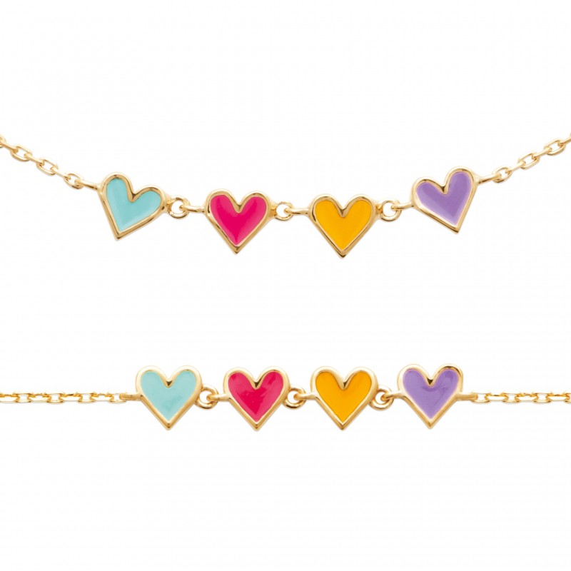 Bracelet Coque de Nacre Plaqué Or 750 laqué 92209616