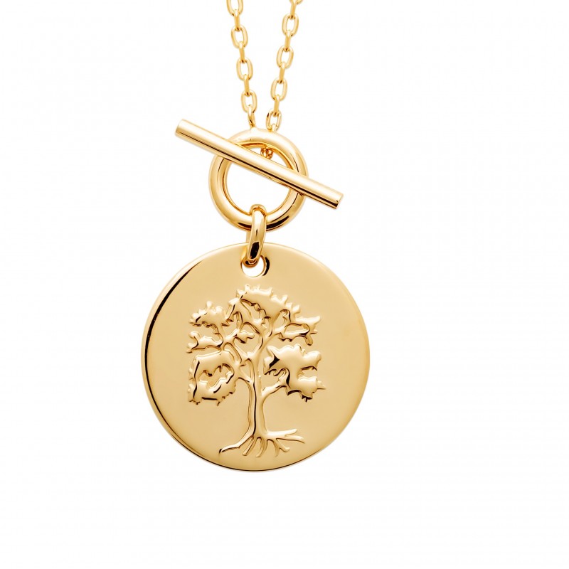 Collier Coque de Nacre Plaqué Or 750 92204445