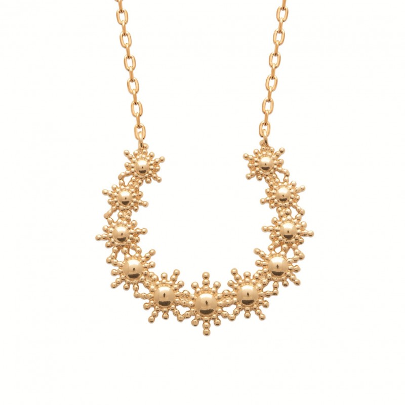 Collier Coque de Nacre Plaqué Or 750 92198445