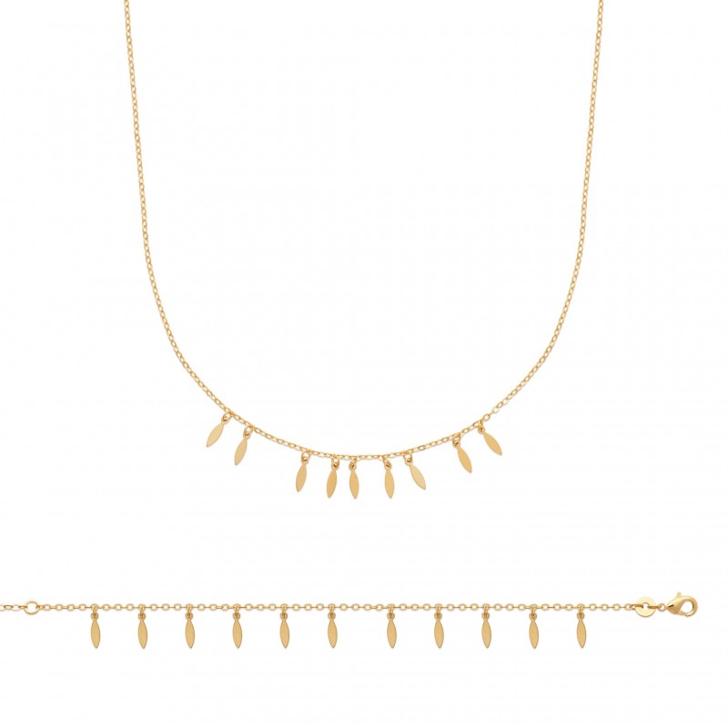 Collier Coque de Nacre Plaqué Or 750 92182945