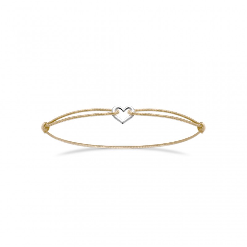 Bracelet cordon Coque de Nacre Argent 925 89300118