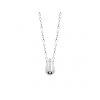 Bracelet Coque de Nacre Argent et Oxydes de zirconium 87416345