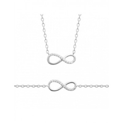 Bracelet Coque de Nacre Argent 925 rhodié et Oxydes de zirconium 87413545