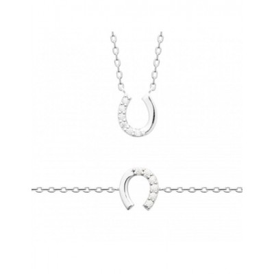 Bracelet Coque de Nacre Argent 925 rhodié et Oxydes de zirconium 87405518