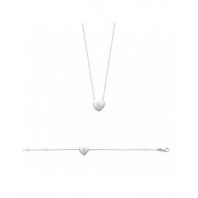 Bracelet Coque de Nacre Argent 925 rhodié et Oxydes de zirconium 87365018