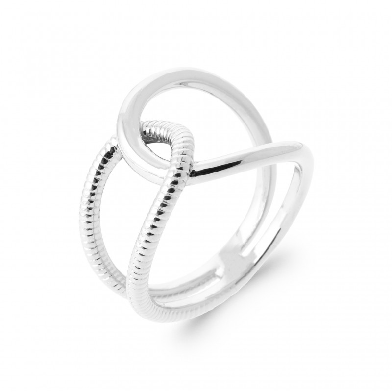 Bague Coque de Nacre Argent 925 rhodié 7967000