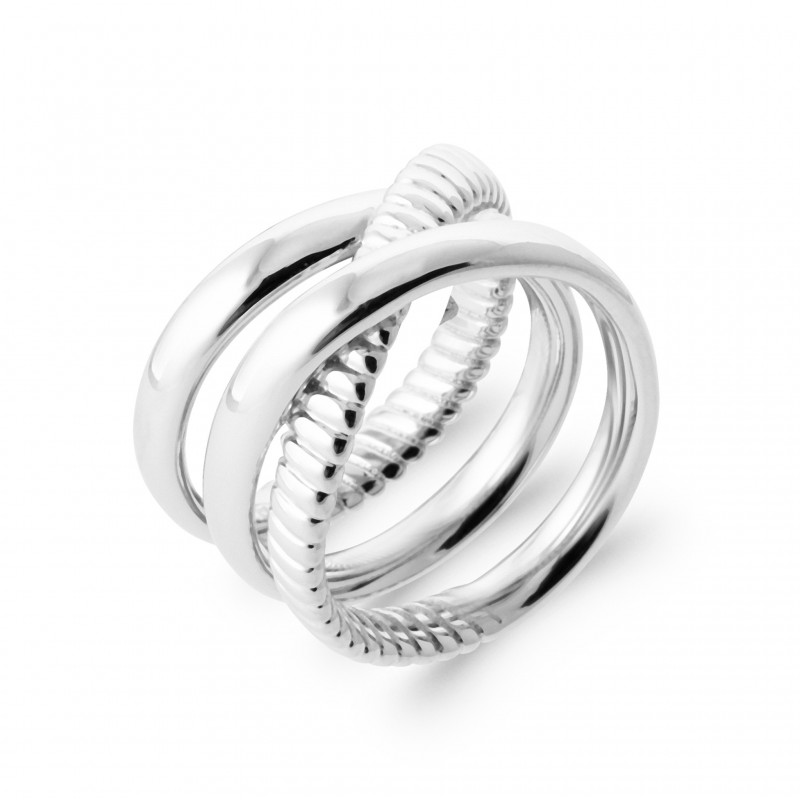 Bague Coque de Nacre Argent 925 rhodié 7962000