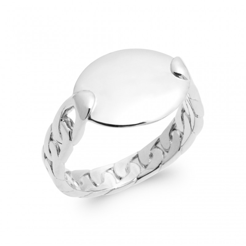 Bague Coque de Nacre Argent 925 rhodié 7910000