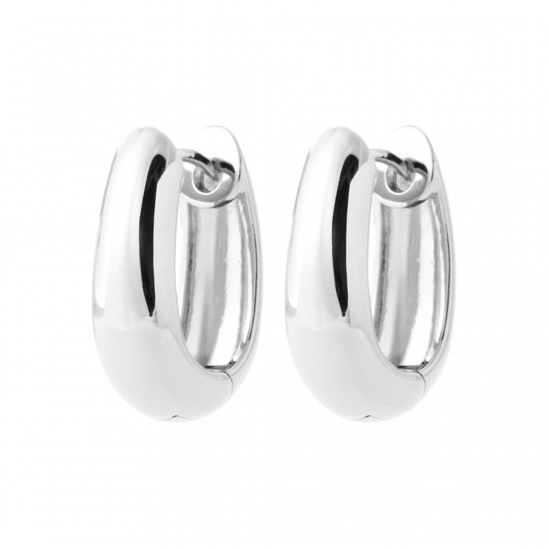 Boucles d'oreilles Coque de Nacre Argent 925 rhodié 7670600