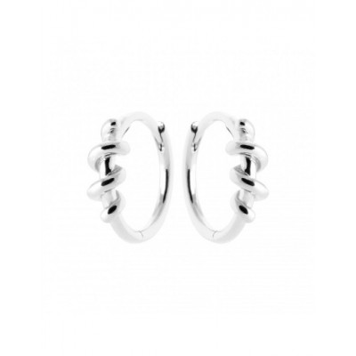 Boucles d'oreilles Coque de Nacre Argent 925 rhodié 7669200
