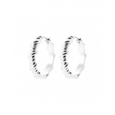 Boucles d'oreilles Coque de Nacre Argent 925 rhodié 7668300