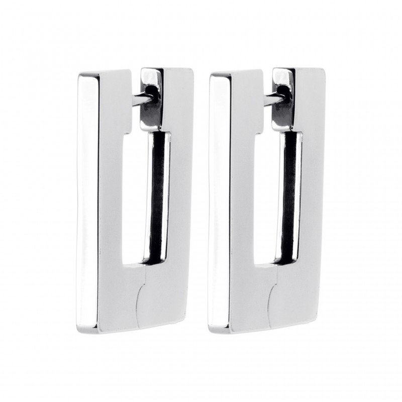 Boucles d'oreilles Coque de Nacre Argent 925 rhodié 7646000