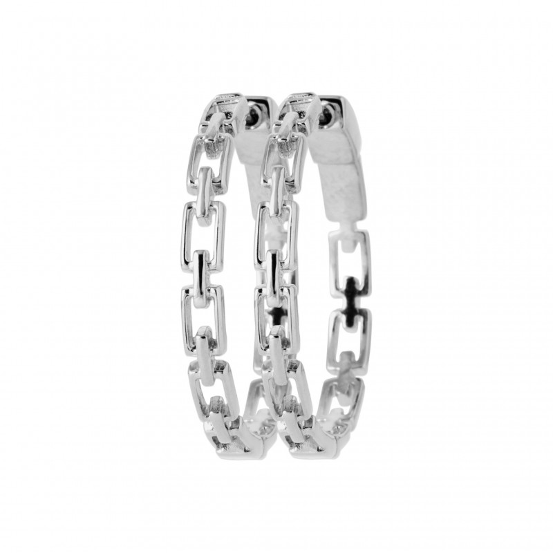 Boucles d'oreilles Coque de Nacre Argent 925 rhodié 7635130