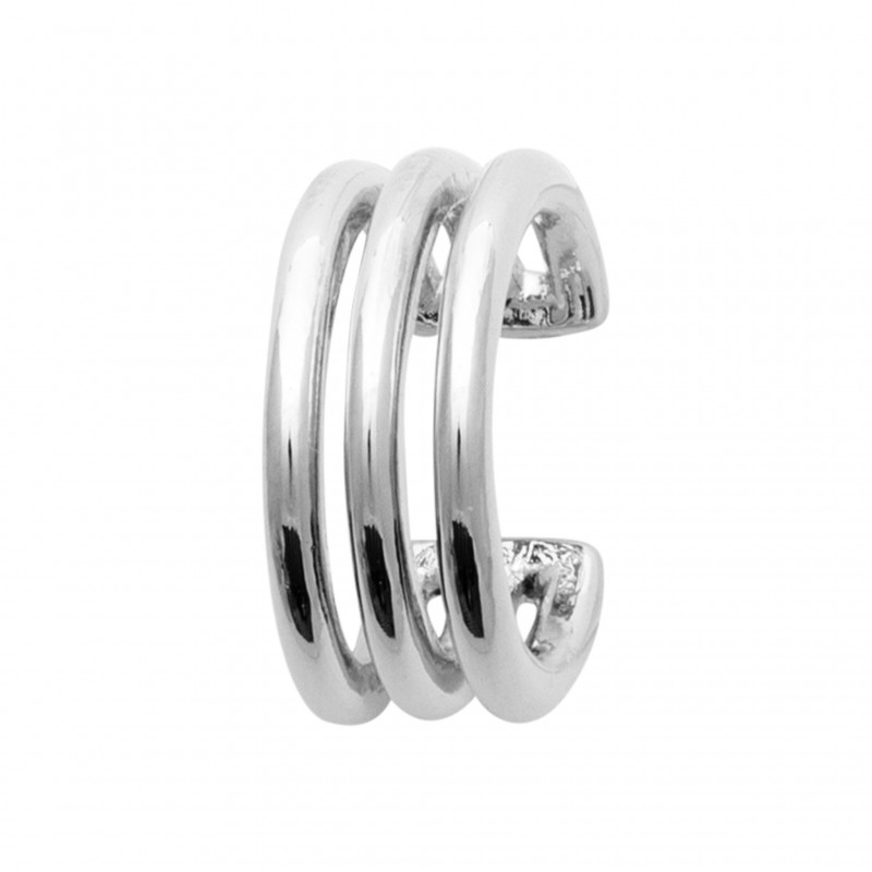 Bague d'oreille Coque de Nacre Argent 925 rhodié 7595900