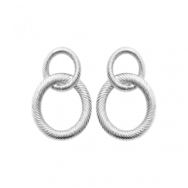Boucles d'oreilles Coque de Nacre Argent 925 7581500