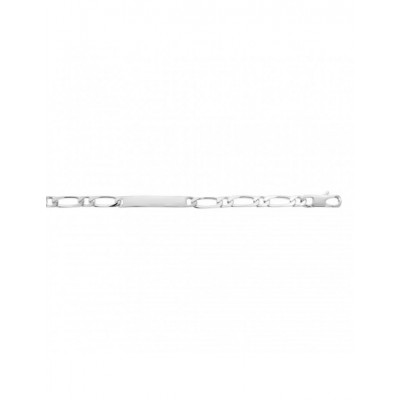 Bracelet Identité Coque de Nacre Argent 925 rhodié 73100620