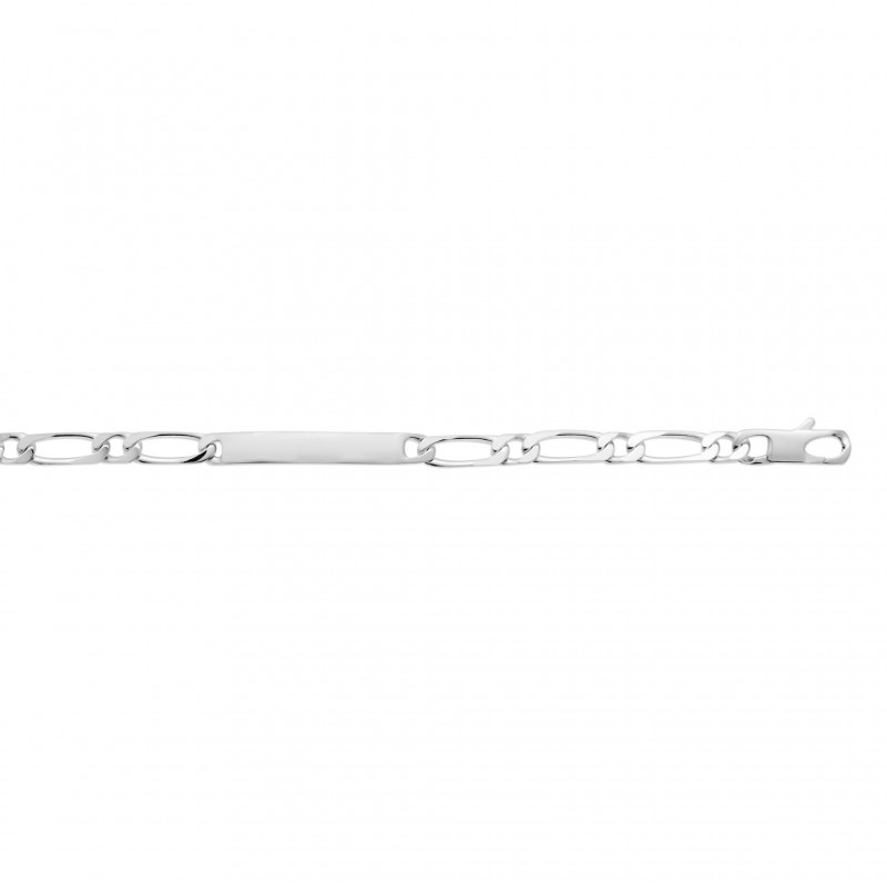 Bracelet Identité Coque de Nacre Argent 925 rhodié 73100620