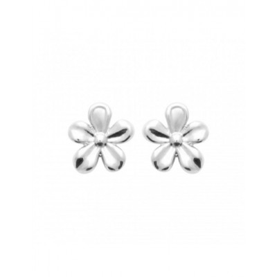 Boucles d'oreilles Coque de Nacre Argent 925 rhodié 73055000