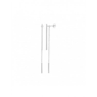 Boucles d'oreilles Coque de Nacre Argent 925 rhodié 73034400