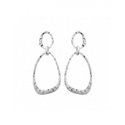 Boucles d'oreilles Coque de Nacre Argent 73013600