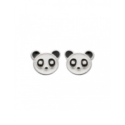 Boucles d'oreilles Coque de Nacre Argent 925 rhodié laqué 73011700