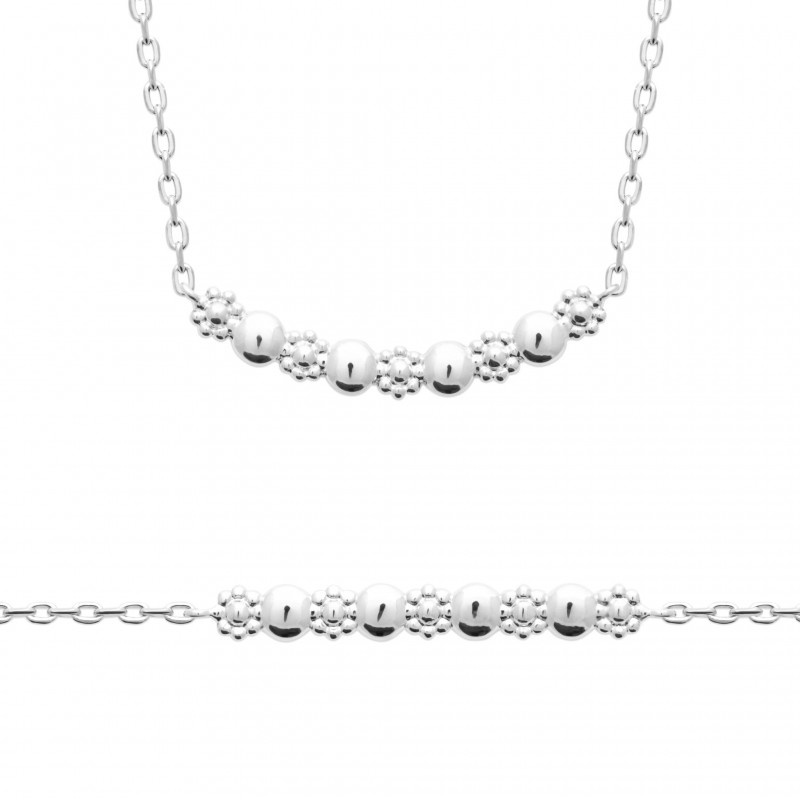 Bracelet Coque de Nacre Argent 72217918