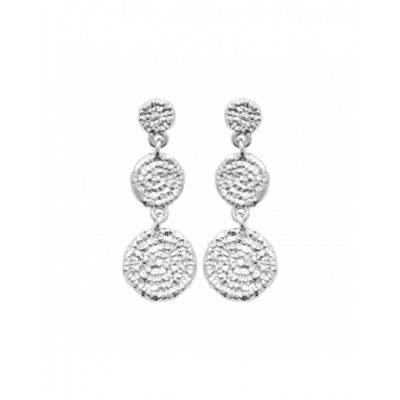 Boucles d'oreilles Coque de Nacre Argent 73015400