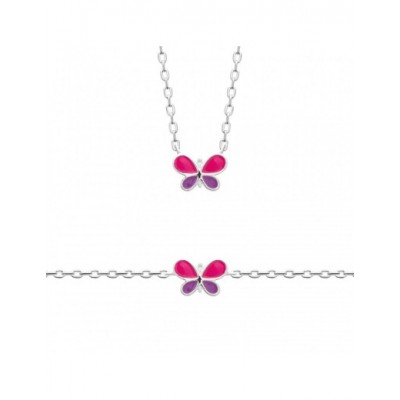 Collier Coque de Nacre Argent 925 rhodié laqué 72209437