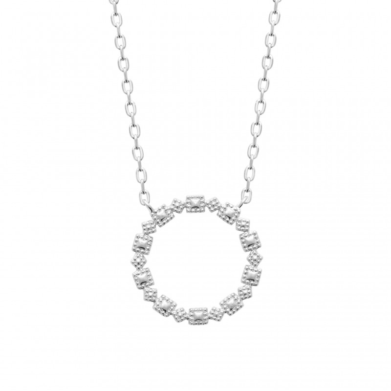 Collier Coque de Nacre Argent 925 rhodié 72198045