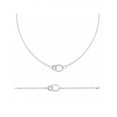 Collier Coque de Nacre Argent 925  rhodié 72196645