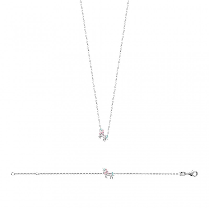 Bracelet Coque de Nacre Argent 925 rhodié laqué 72196315
